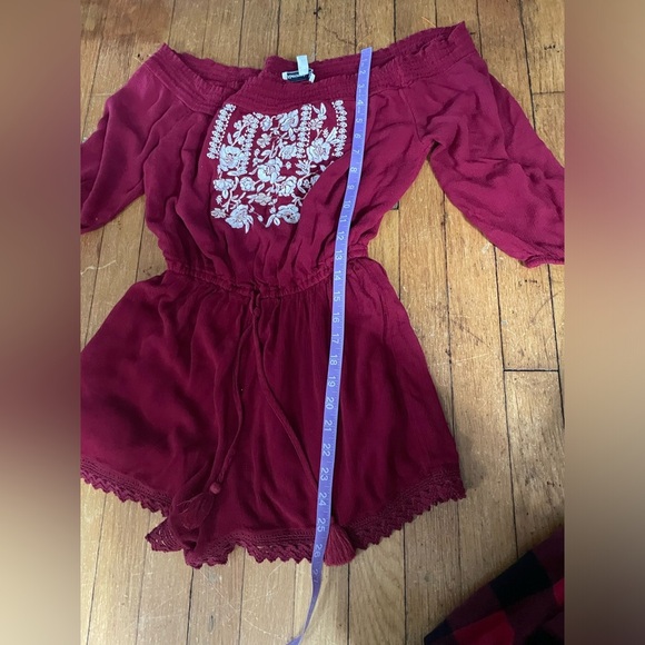 Abercrombie and Fitch peasant boho Romper size M - Picture 10 of 10